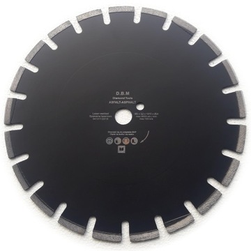 TARCZA DIAMENTOWA 350 x 25,4 DO ASFALTU