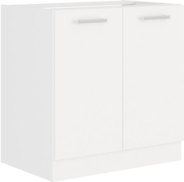 ENNO szafka pod zlewozmywak 80 cm biały mat