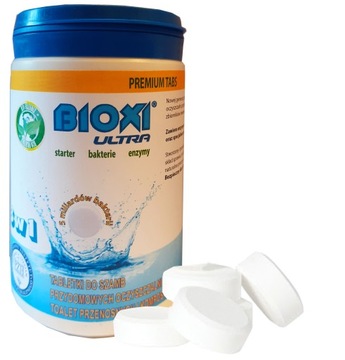 ТАБЛЕТКИ BIOXI ULTRA ECO ДЛЯ ССЕТИНКОВ КОС НЕЙТРАЛИЗАТОР ФЕРМЕНТОВ 1 ГОД