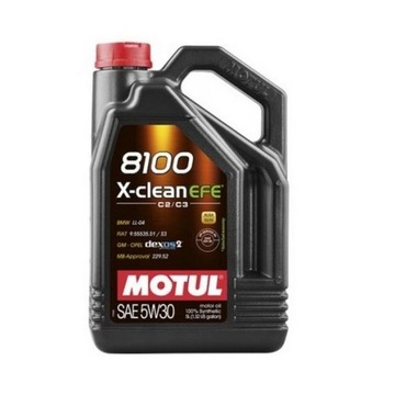 MOTUL 8100 X-CLEAN EFE 5W30 5L ACEA C2/C3