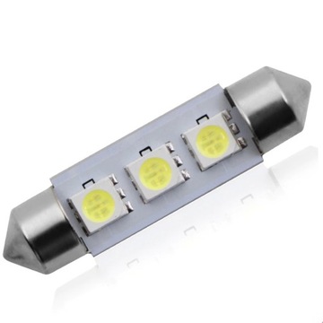 ŻARÓWKA RURKA LED 3 SMD 5050 C3W C5W C10W 36mm