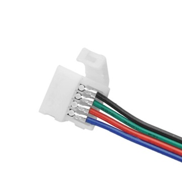 ДВОЙНОЙ РАЗЪЕМ RGB СВЕТОДИОДНАЯ ЛЕНТА 4PIN 10мм