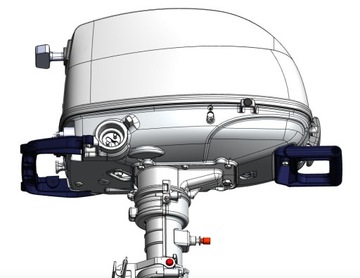 ПОДВЕСНОЙ ДВИГАТЕЛЬ MFS6DSL TOHATSU 6 л.с. SAILPRO ТЯГА