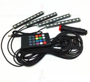 СВЕТОДИОДНОЕ ВНУТРЕННЕЕ ОСВЕЩЕНИЕ RGB ПИЛОТОВСКОЙ КАБИНЫ