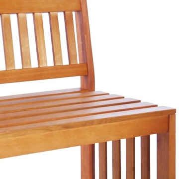 = ДЕРЕВЯННАЯ СКАМЬЯ ДЛЯ ВЕРАНДЫ ЭВКАЛИПТ = КОРИЧНЕВЫЙ