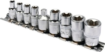 NASADKI TORX E5 - E16 YT-0520 YATO klucze nasadowe