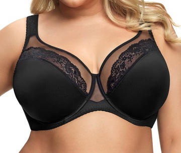 Biustonosz Gorsenia K441 Luisse czarny 100D