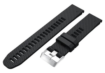 CZARNY Silikonowy Pasek Garmin FENIX 5S QuickFit