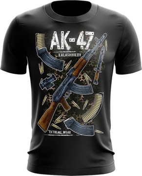 AK-47 Kalashnikov koszulka t-shirt bawełniana 3XL