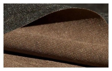 Агротекстиль двойной черно-коричневый 1,6м х 100м ро