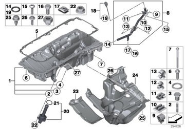 BMW 11138515920 ŠROUB M15X10 X5 X6 F16 E71 F15 E70