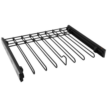 Wysuwany wieszak na spodnie do szafy garderoby 60cm SMART GTV antracyt