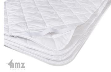 Антиаллергенная накладка 140х200, подкладка из микрофибры под белый матрас.