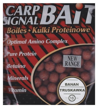 PROFESS Kulki Proteinowe - TRUSKAWKA-BANAN - 16mm