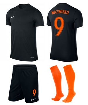 STRÓJ PIŁKARSKI NIKE DOWOLNY NADRUK NEON S