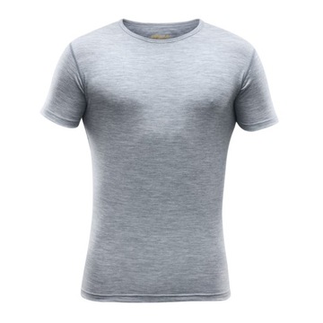 DEVOLD T-shirt BREEZE 100% WEŁNA MERINO Grey XL