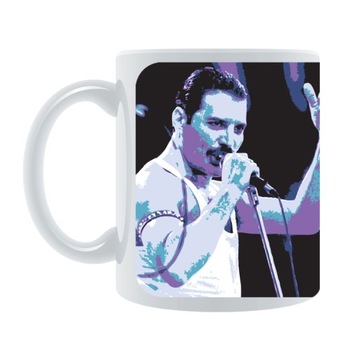 QUEEN - kubek ceramiczny - Freddie Mercury