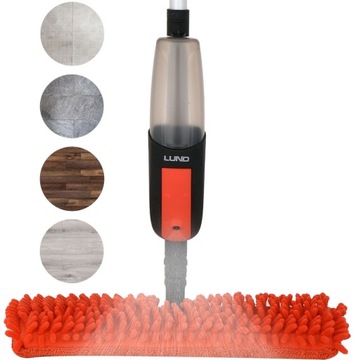 MOP ZE SPRYSKIWACZEM OBROTOWY DWUSTRONNY NAKŁADKI