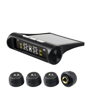 4 ДАТЧИКА ДАВЛЕНИЯ В ШИНАХ TPMS SOLAR LCD