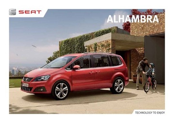 Seat Alhambra prospekt model 2017 Węgry