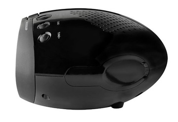 RADIOBUDZIK RADIO KUCHENNE RADIO FM SNOOZE BUDZIK ALARM Czarny HYUNDAI