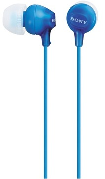 Słuchawki dokanałowe SONY MDR-EX15LP granatowy