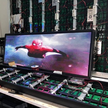 Большой уличный светодиодный экран P5, высокое разрешение, редактирование со смартфона,