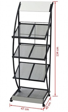 STOJAK NA REKLAMY ULOTKI BROSZURY ==== GAZETOWNIK