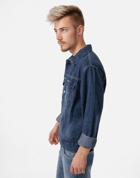 Kurtka Katana Bluza Męska Jeansowa Jupa Jeans Granatowa Dżinsowa J98-1 r L