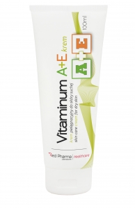 Krem Vitaminum A+E, do skóry suchej Red Pharma + darmowe próbki