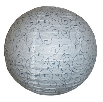 LAMPA WISZACA KULA PAPIEROWA KOMPLETNA 4725 WZÓR