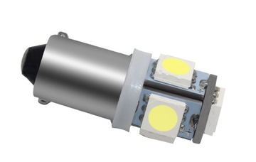 СВЕТОДИОДНАЯ ЛАМПОЧКА 5 SMD 5050 T4W BA9S ПАРКОВОЧНАЯ ФАРА АРТ.