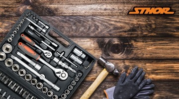 НАБОР ИНСТРУМЕНТОВ 1/4 1/2 94 шт. ТОРЦЕВЫЕ КЛЮЧИ