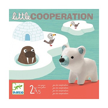 DJECO LITTLE COOPERATION Gra Zwierzaki na Arktyce