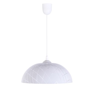 LAMPA WISZĄCA ŻYRANDOL PLAFON PÓŁKULA KUCHENNA LED