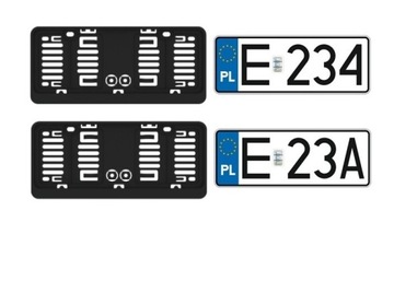РАМКА ДЛЯ МАЛЫХ НОМЕРНЫХ ЗНАКОВ США ЯПОНИЯ