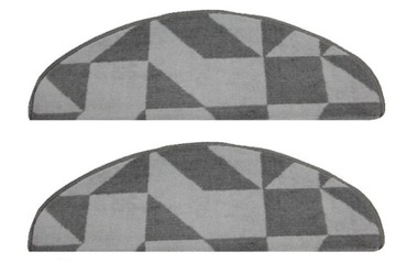 NAKŁADKI STOPKI NA SCHODY DYWANIKI SZARE