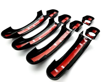 ЧЕРНЫЕ НАКЛАДКИ НА ДВЕРНЫЕ РУЧКИ VW T5 T6 Transporter