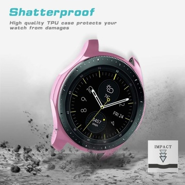 РОЗОВЫЙ КОРПУС ЧАСОВ SAMSUNG GALAXY 42 мм