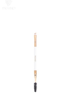 PAGANO P013 ДВОЙНАЯ ЩЕТКА ДЛЯ БРОВЕЙ, ЗОЛОТО 18 КАРАТ