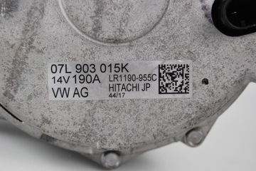 ALTERNÁTOR AUDI R8 5.2 FSI 07L903015K