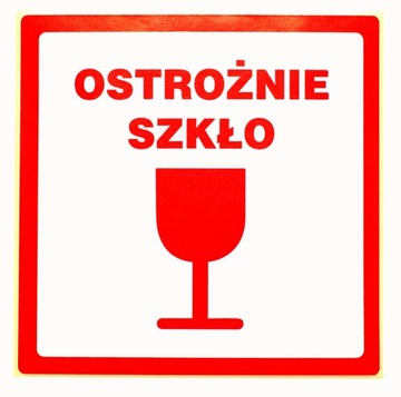 NALEPKI ETYKIETY NAKLEJKI NA PACZKĘ KARTONY 100szt