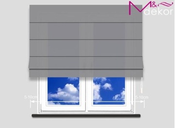 РИМСКИЕ СТАВНИ С ЦЕПОЧНЫМ МЕХАНИЗМОМ, ГРАФИТ СЕРЫЙ