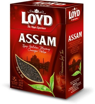 Herbata Liściasta Assam Loyd Tea 80g Mokate
