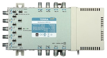 Multiswitch 2-SATELITY, 12-WYJŚĆ TERRA MR-912L WZM