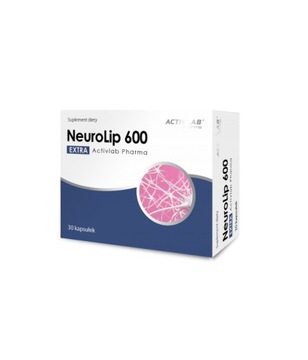ACTIVLAB NEUROLIP 600 MG 30 АЛЬФА-ЛИПОЕВАЯ КИСЛОТА ALA АЛЬФА-ЛИПОЕВАЯ КИСЛОТА
