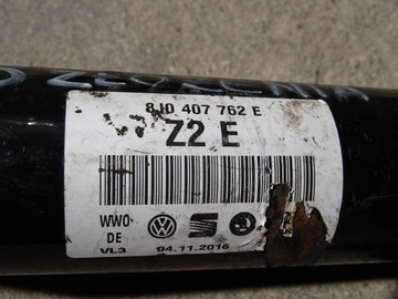 AUDI TT 8S 1.8 TFSI POLOOSA KLOUB VNĚJŠÍ PRAVÝ PŘEDNÍ 8J0407762E