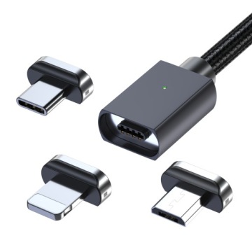 Кабель ESSAGER с магнитным разъемом 5А 100Вт USB тип C