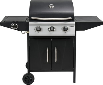 GRILL GAZOWY OGRODOWY 4 PALNIKI GRIL 3+1 LUND