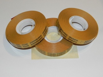 3 ROLKI BŁONY KLEJOWEJ ATG 12mm/33m TAŚMA
